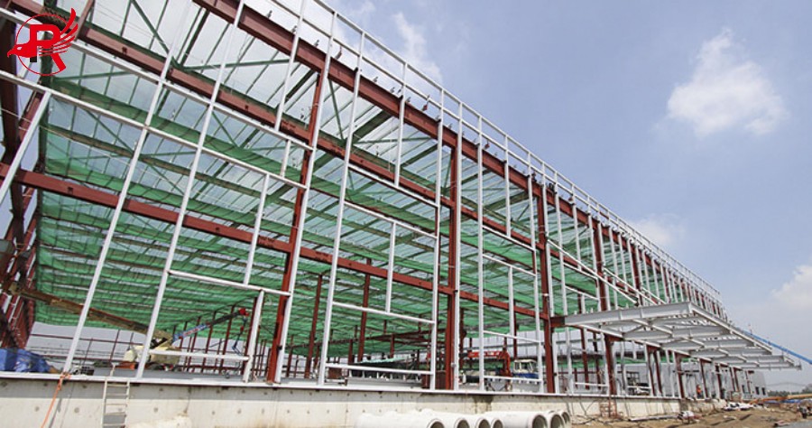 Steel structure building construction