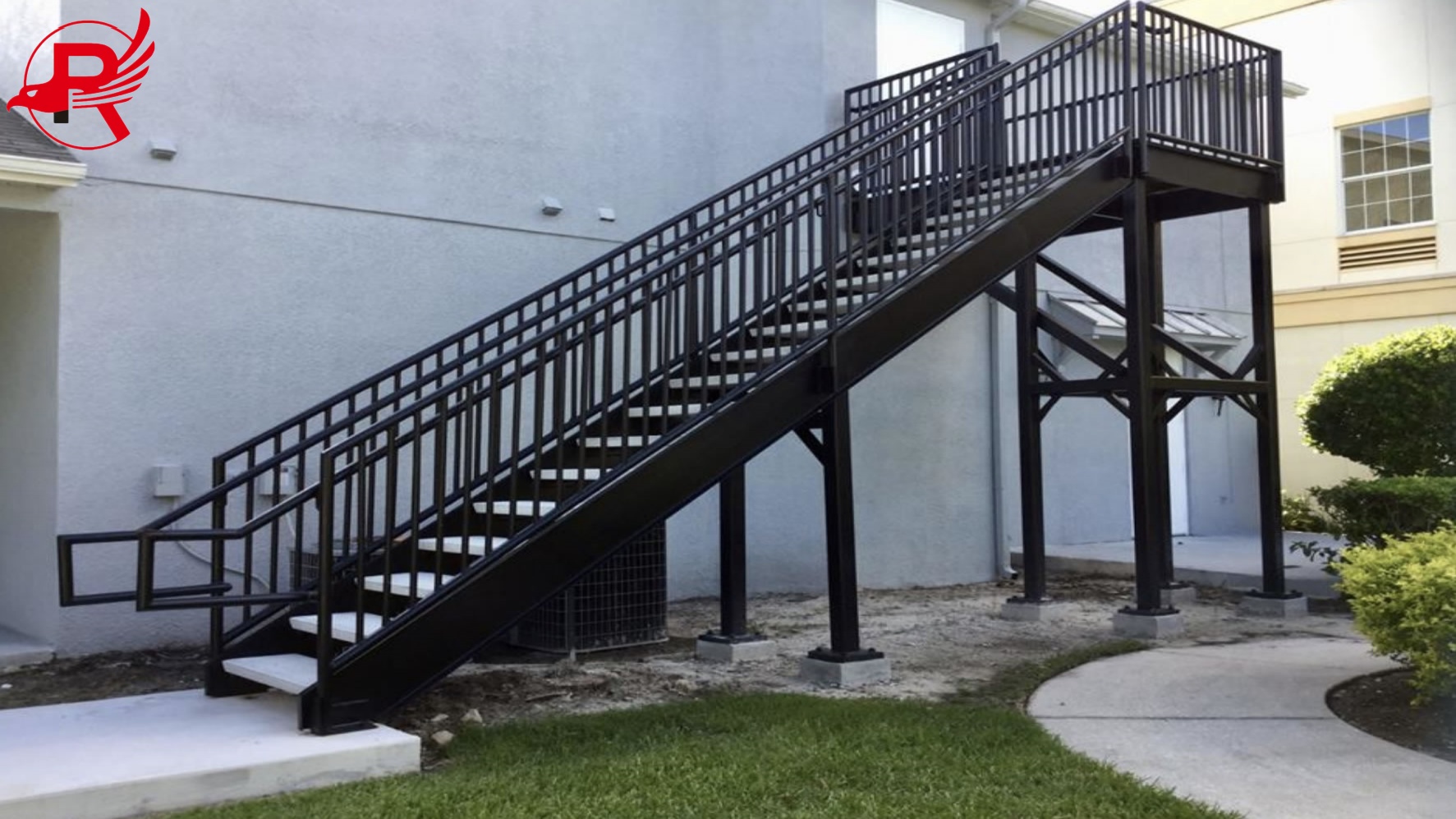 steel stair