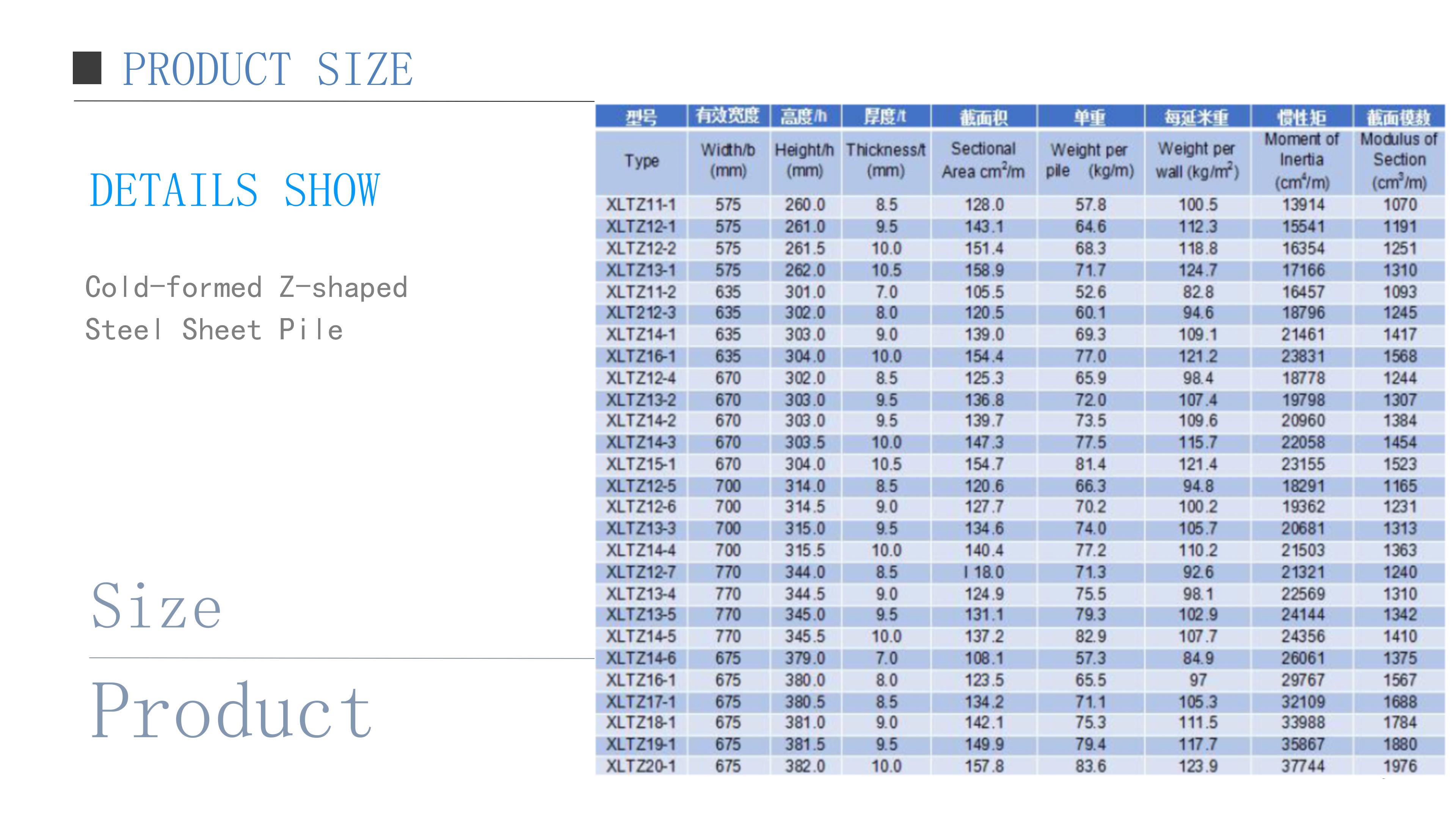 Custom High Quality Cold Z-Shape Sheet Piling Sy295 400×100 Steel Pipe Pile  Manufacturer and Supplier | Royal