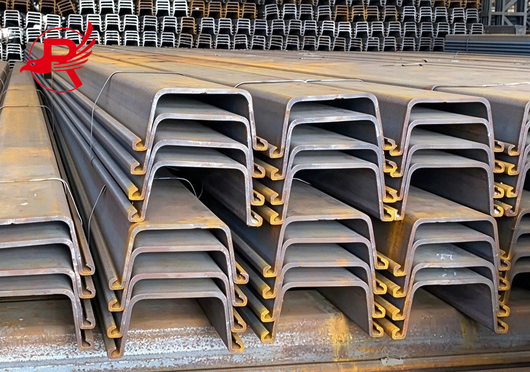 Larson U steel sheet piles