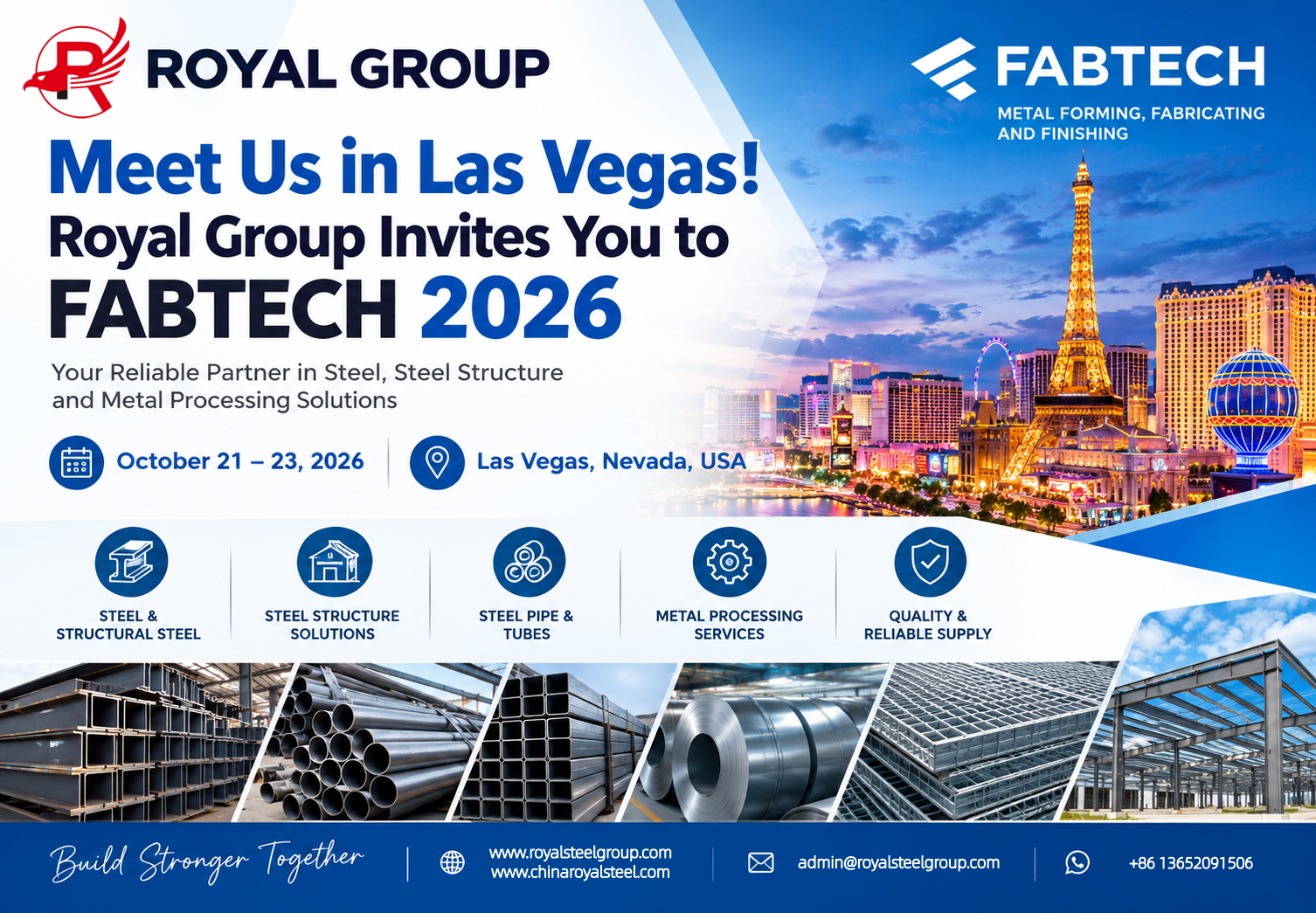 Royal Group at FABTECH 2026