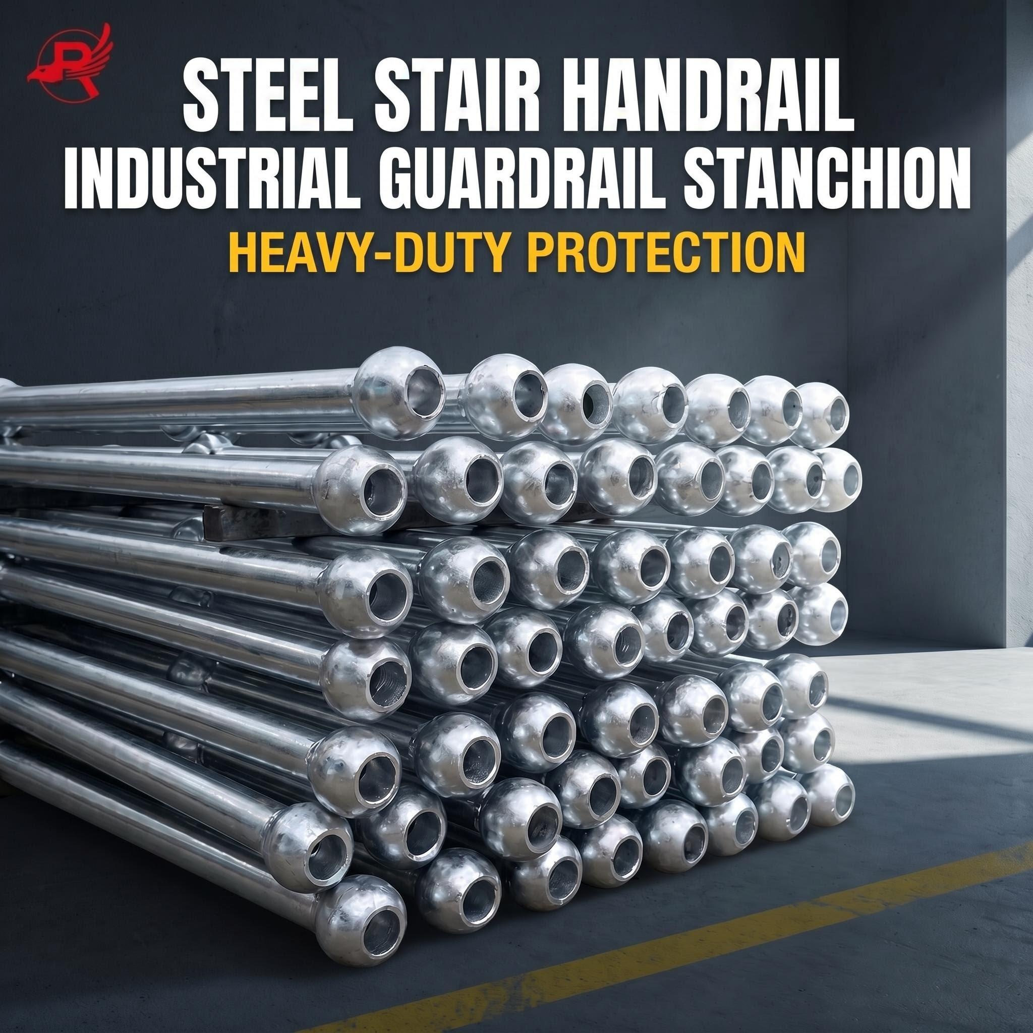 steel stair handrail