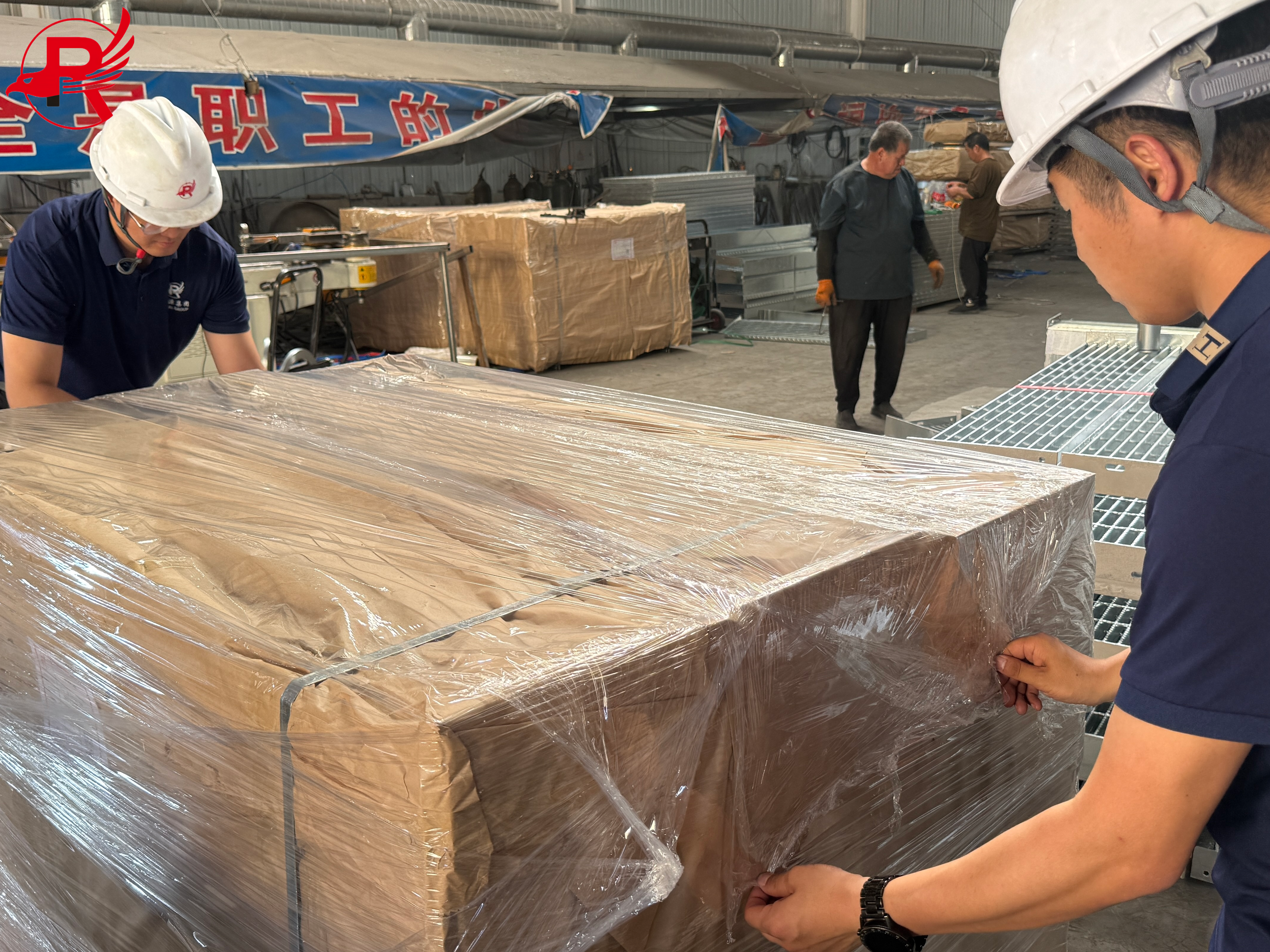 steel stair packaging & shipping1